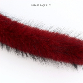 Curea de talie plușată cu lanț lung — Material: păr sintetic; Blană de vulpe sintetică; Brand: Junpeng; Curea cu un singur inel; Potrivit pentru toate sezoanele