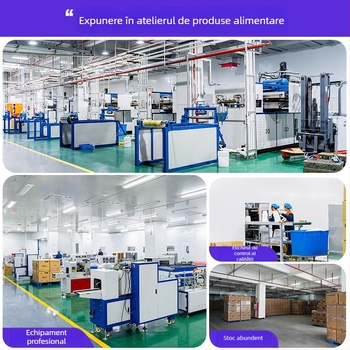 Cupa de cafea din plastic, de unică folosință — transparanță ridicată, rotundă, PET, 401–500 ml, model personalizabil, imprimare logo disponibil