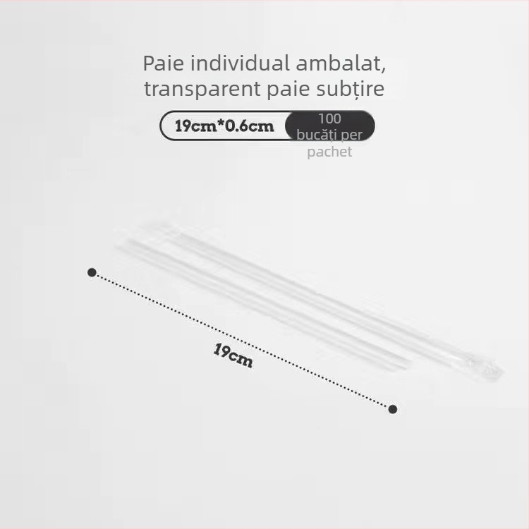 Cupa de cafea din plastic, de unică folosință — transparanță ridicată, rotundă, PET, 401–500 ml, model personalizabil, imprimare logo disponibil