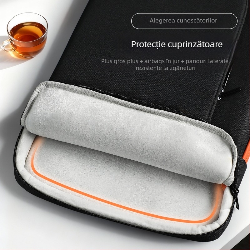 Geantă pentru laptop multifuncțională cu protecție tip airbag, material Oxford, respirabilă, rezistentă la uzură, anti-furt, antișoc, design pentru reducerea încărcării