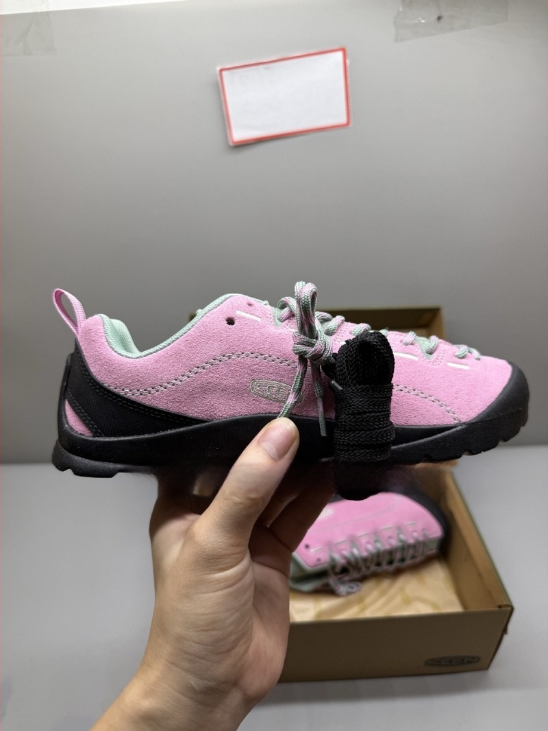 Pantofi de drumeție cu partea superioară din suede, talpă din cauciuc vulcanizat, unisex, talpă joasă, vârf ascuțit