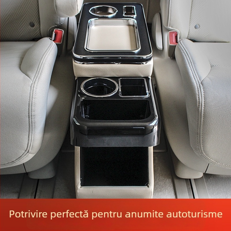 Cutie de depozitare pentru cotieră, pentru vehicule generale — Piele, Inzeno, Model General, Asistență la instalare