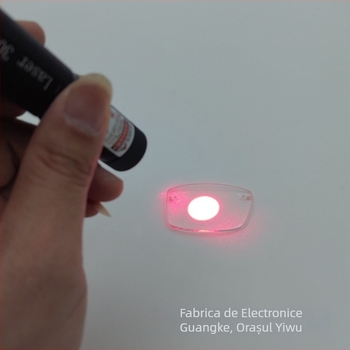 Tester de lentile pentru ochelari cu laser, construcție din metal, cutie 200 buc, pentru magazine optice, Light Hurricane