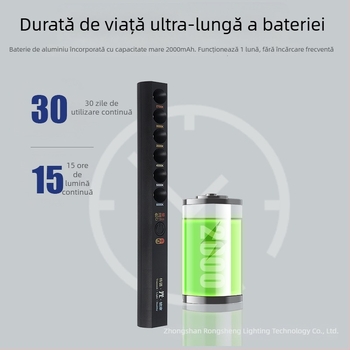 LED baston multifuncțională cu temperatură a culorii — instrument portabil de măsurare a temperaturii culorii (3W, 5V, 200 lm, IP40)