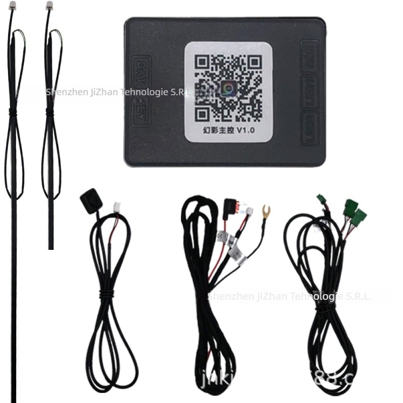 Iluminare ambiental interior LED auto – Material ABS, 12V, protecție IP6, durată de viață 10000 ore, personalizare disponibilă