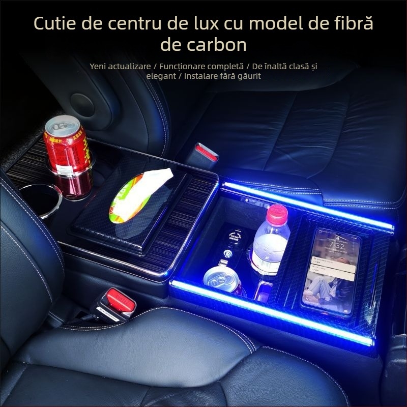 Cutie centrală pentru cotieră pentru Honda Odyssey și Alison — Brand Luo Lin — Model ADSXK001 — Personalizare disponibilă — Greutate 7