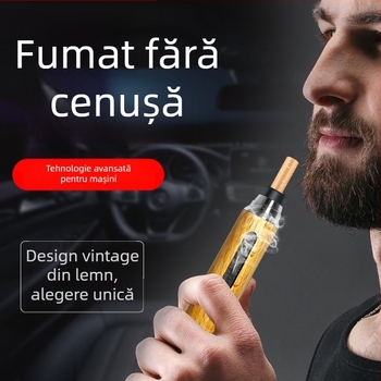 Scrumiere auto portabilă din metal, modelul 068, 30 g, gravată