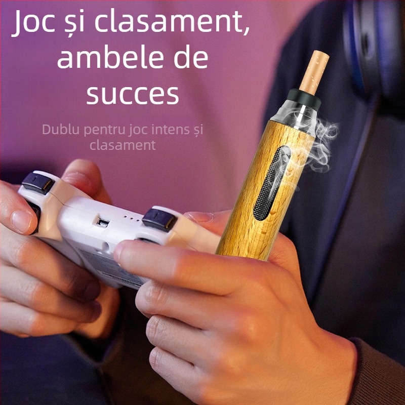 Scrumiere auto portabilă din metal, modelul 068, 30 g, gravată