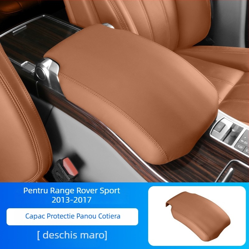 Capac pentru brațul consolei centrale Range Rover Autobiography (2013–2017), Piele, Potrivire specifică vehiculului