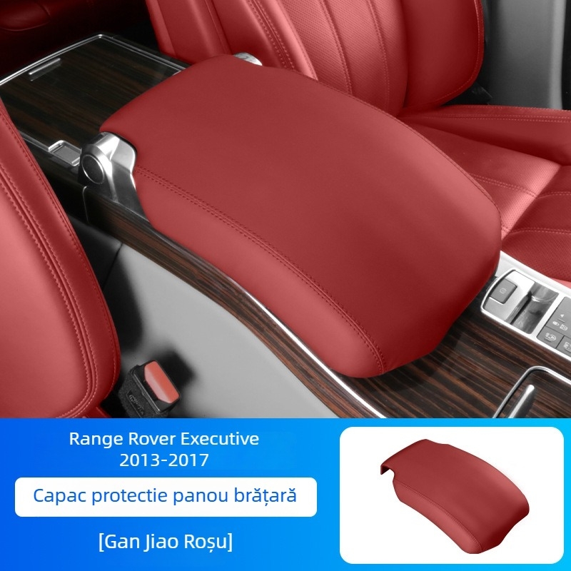 Capac pentru brațul consolei centrale Range Rover Autobiography (2013–2017), Piele, Potrivire specifică vehiculului