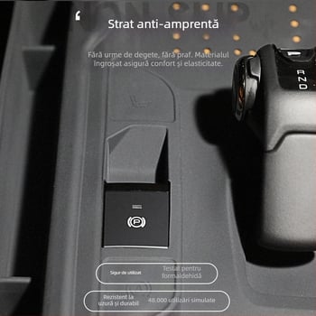Covoraș din silicon pentru compartimentul de depozitare din consola centrală Haval, a doua generație, anti-derapare, anti-zgârieturi