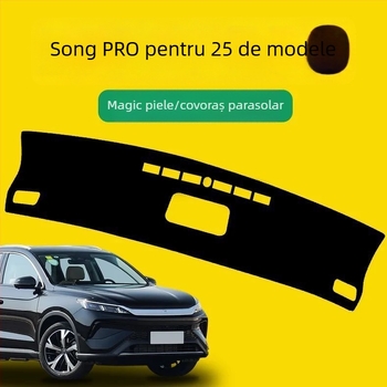 Pad anti-reflex pentru panoul central de bord BYD Song Pro – protecție solară și izolație termică a interiorului