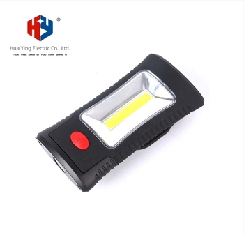 Lampa de lucru LED COB, multifuncțională, alimentare manuală (Sursă de lumină: COB; Alimentare: manuală; Baterie: 3x AAA; Rază: 50–100 m)