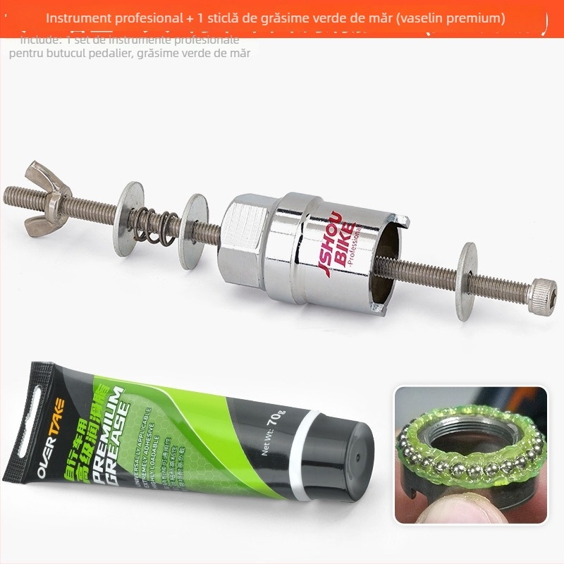 Unealtă demontare hub pentru bicicletă de munte, cheie din oțel, JSHOU BIKE