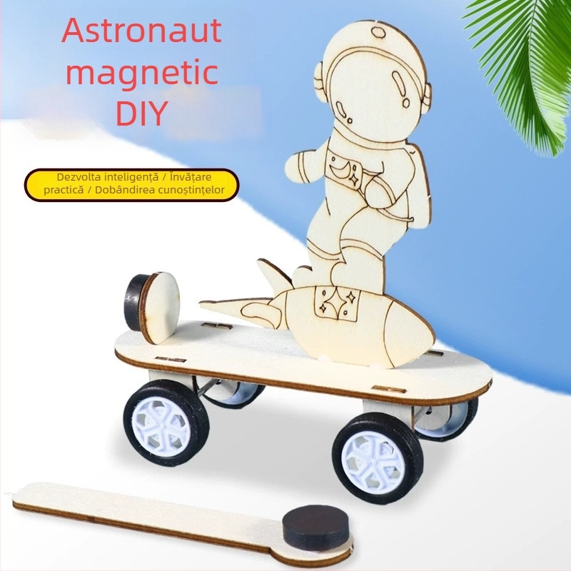 Mașină de tricotat manuală pentru copii – Jucărie educativă din lemn pentru dezvoltare intelectuală (fără electricitate, DIY, 7–14 ani)