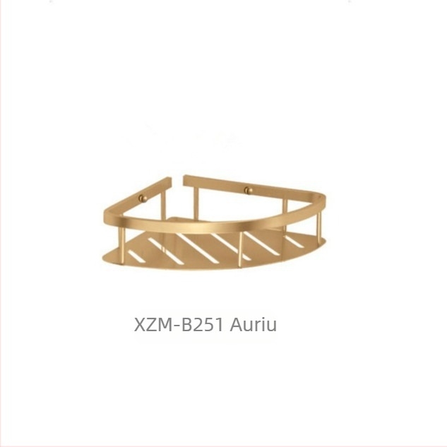 Raft triunghiular de baie din aliaj de aluminiu – suprafață oxidată, Modelul 01, încărcare 10 kg, strat unic/dublu