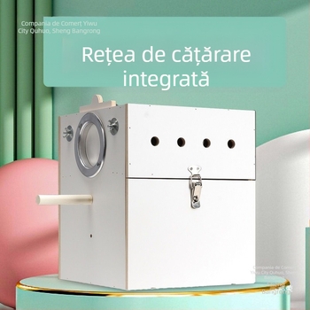 Cutie verticală pentru reproducerea papagalilor cu cuib, din plastic, brand Shengbangrong, model AL, aprovizionare directă transfrontalieră