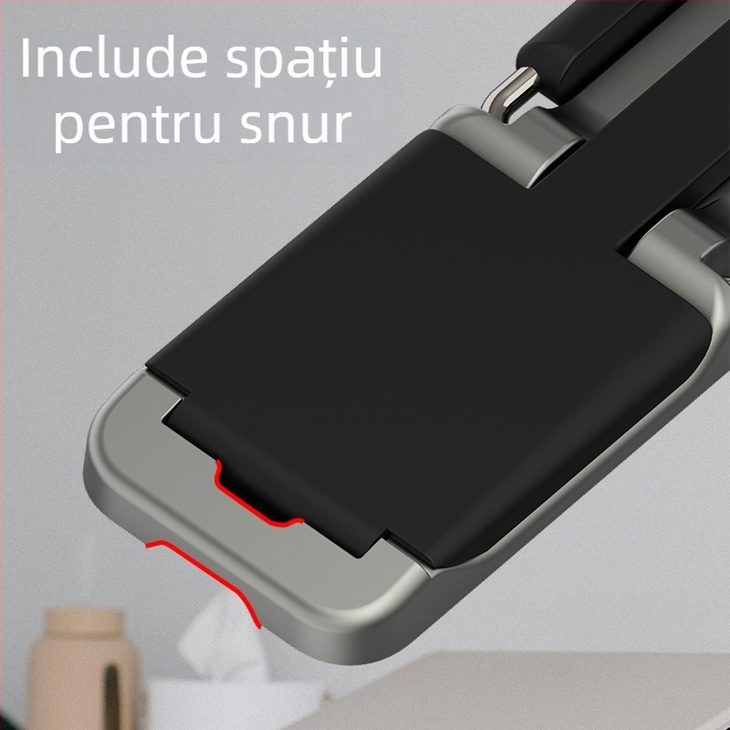 Suport inel pentru telefon, plastic, potrivire universală, spate autocolant, portabil