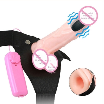 Jucărie sexuală purtabilă pentru adulți — Material: TPE; Brand: Mengmei Guest; Model: Wear Leather Pants