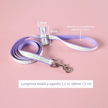 Brățară de urmărire pentru animale de companie cu husă protectoare – Bohan, stil desen animat, material textil, universală