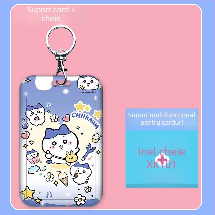 Carcasă pentru carduri Fu detective, ABS, stil desen animat