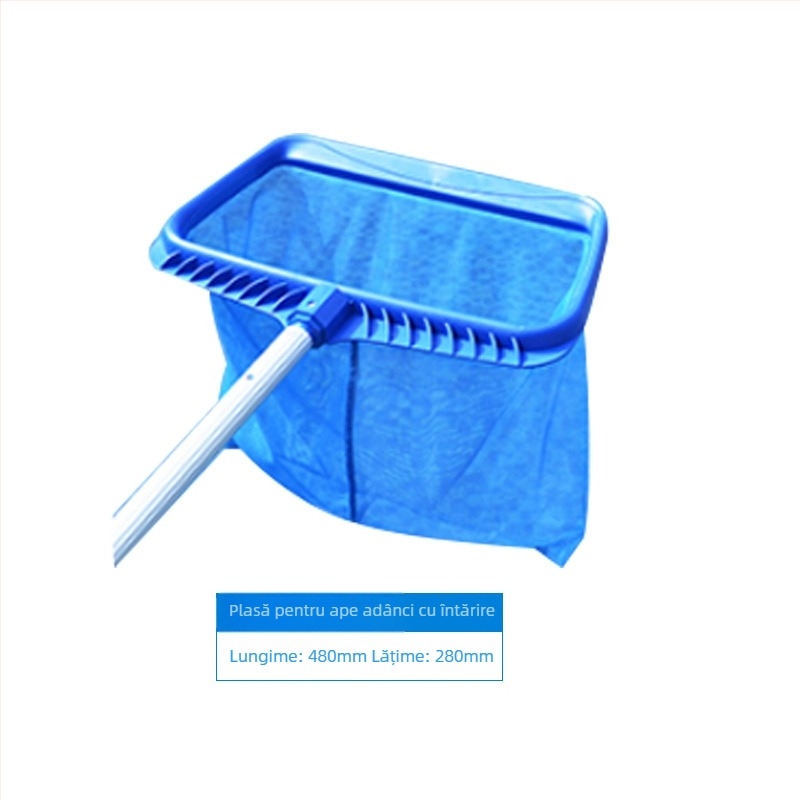Plasă de îndepărtare a frunzelor pentru piscine cu tijă telescopică – curățare îmbunătățită a suprafeței apei pentru piscină și iaz (Nr. articol: tj#y%j#ylznu+lzn%j#u+fg; Categoria: Piscină gonflabilă)
