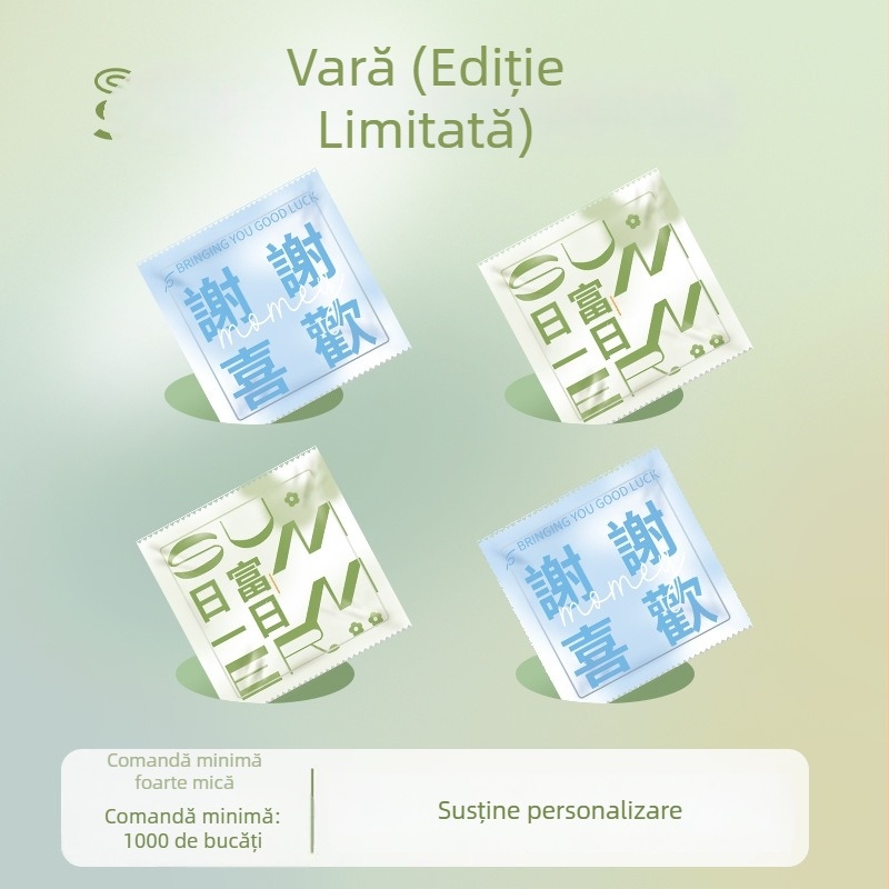 Mănuși de unică folosință – calitate alimentară, transparente, anti-praf, grosime 0,6 g, imprimare logo
