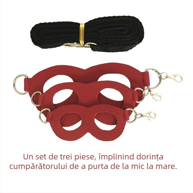 Harnaș pentru piept pentru animale de companie mici — piele artificială; Origine Zhejiang; Brand Meow Comes and Dog Prospers