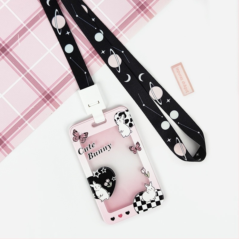 Husă de card acrilică, stil ins wind, marca Blue bean