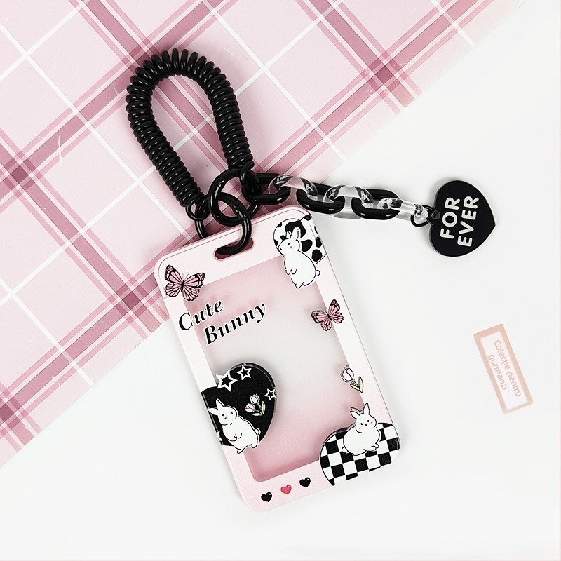 Husă de card acrilică, stil ins wind, marca Blue bean