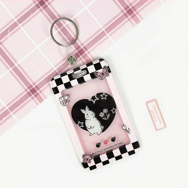 Husă de card acrilică, stil ins wind, marca Blue bean