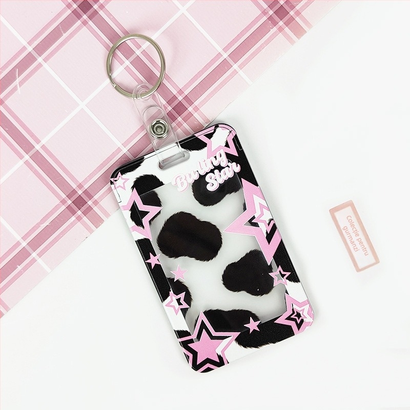 Husă de card acrilică, stil ins wind, marca Blue bean