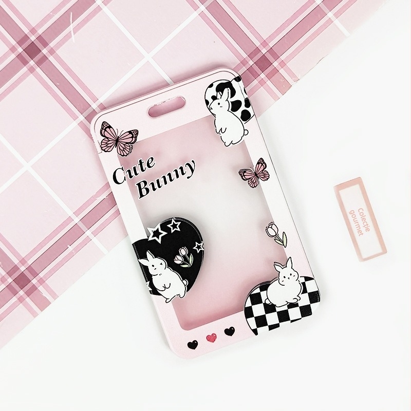 Husă de card acrilică, stil ins wind, marca Blue bean