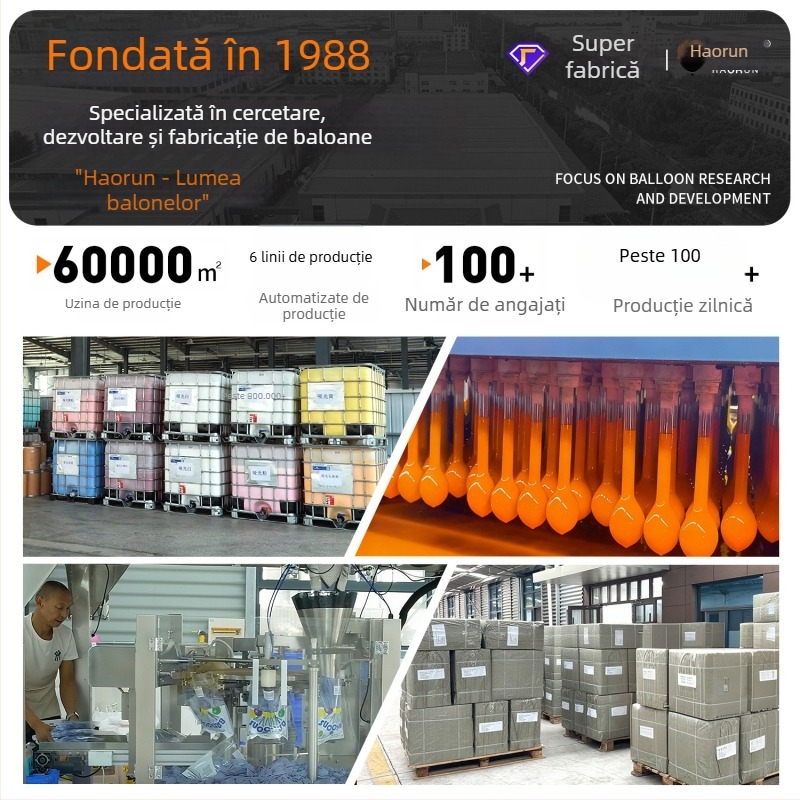 Balon din latex - formă circulară, logo tipărit, design desen animat