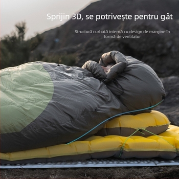 RockBros pernă gonflabilă pentru exterior – pernă de călătorie portabilă, ușoară pentru camping, material 20d nylon + strat TPU, personalizare disponibilă