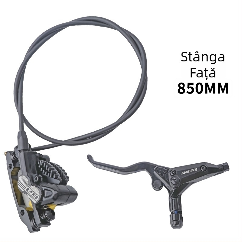 Manetă de frână pentru bicicletă de munte, frână hidraulică pe disc E4, răcire, patru pistoane