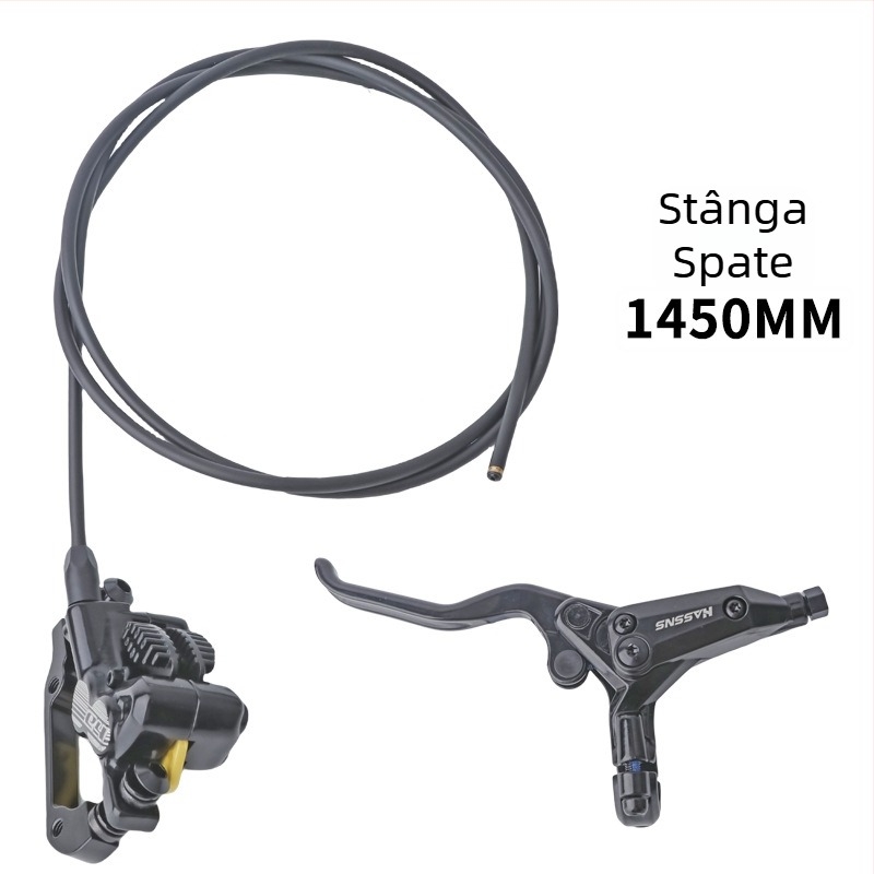 Manetă de frână pentru bicicletă de munte, frână hidraulică pe disc E4, răcire, patru pistoane