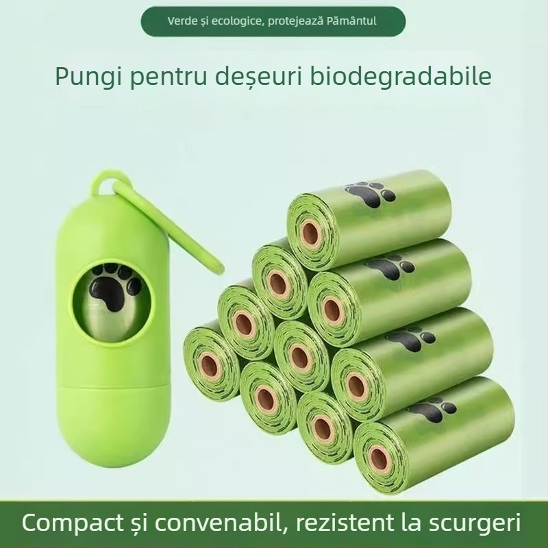 Set de pungi pentru fecale de câine și lopățică, construcție din plastic, brand Friendly