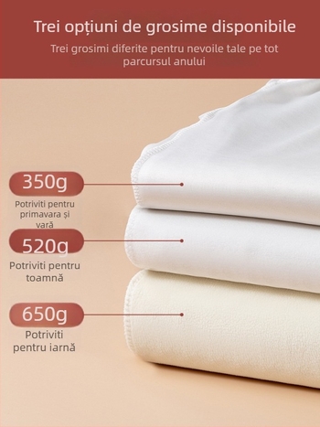 Pantaloni de maternitate, talie înaltă, croială dreptă, lungime 9/10, material Glutinous Rice Velvet gros