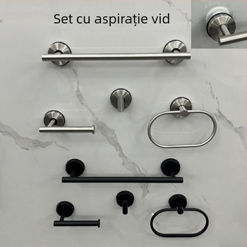 Set de bare de prosoape din oțel inoxidabil | Stil modern minimalist | Kit de 3–5 piese | Brand: Enjoy mei tian