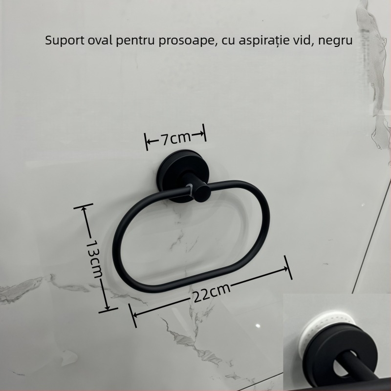 Set de bare de prosoape din oțel inoxidabil | Stil modern minimalist | Kit de 3–5 piese | Brand: Enjoy mei tian