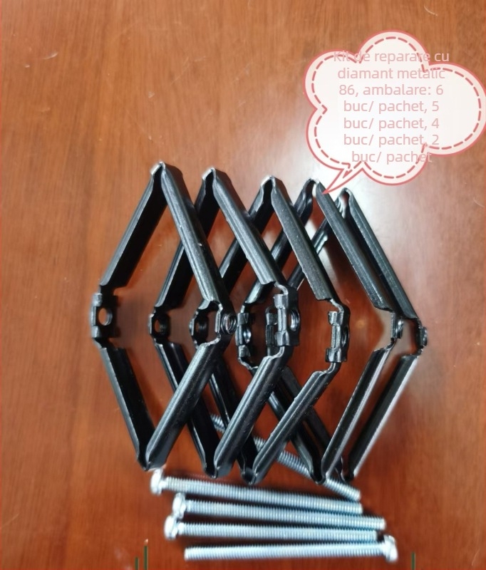 Reparator universal pentru cutie metalică tip 86 pentru întrerupător, cu tijă din oțel inoxidabil