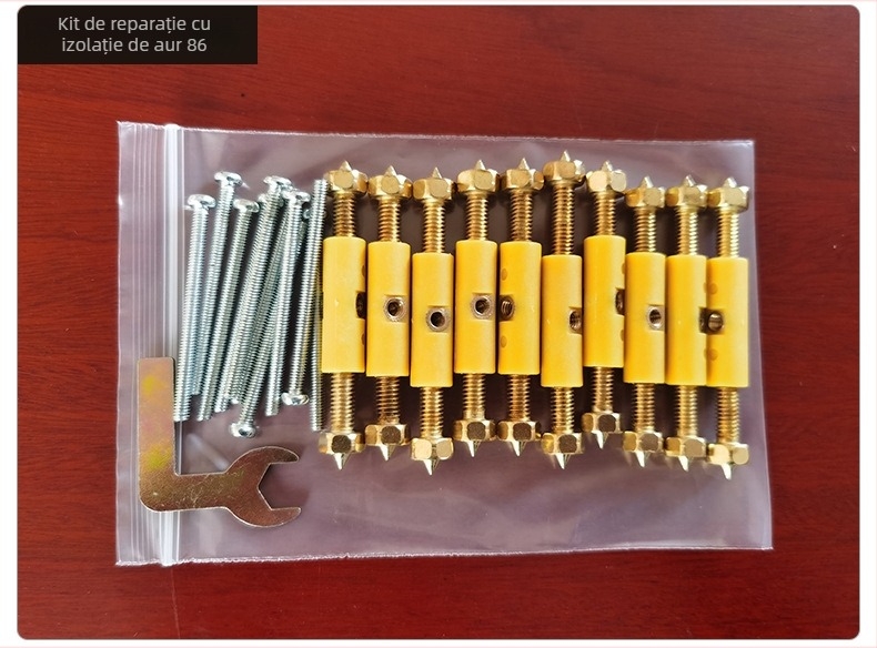Reparator universal pentru cutie metalică tip 86 pentru întrerupător, cu tijă din oțel inoxidabil