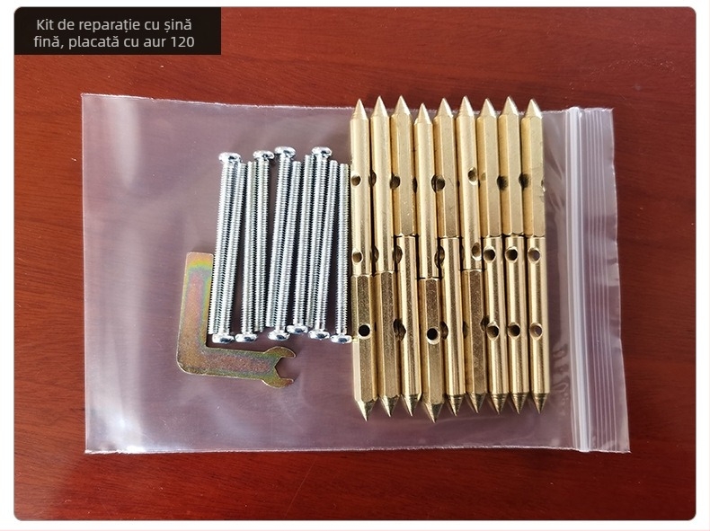 Reparator universal pentru cutie metalică tip 86 pentru întrerupător, cu tijă din oțel inoxidabil