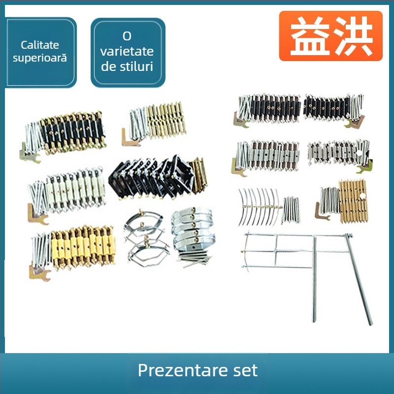 Reparator universal pentru cutie metalică tip 86 pentru întrerupător, cu tijă din oțel inoxidabil