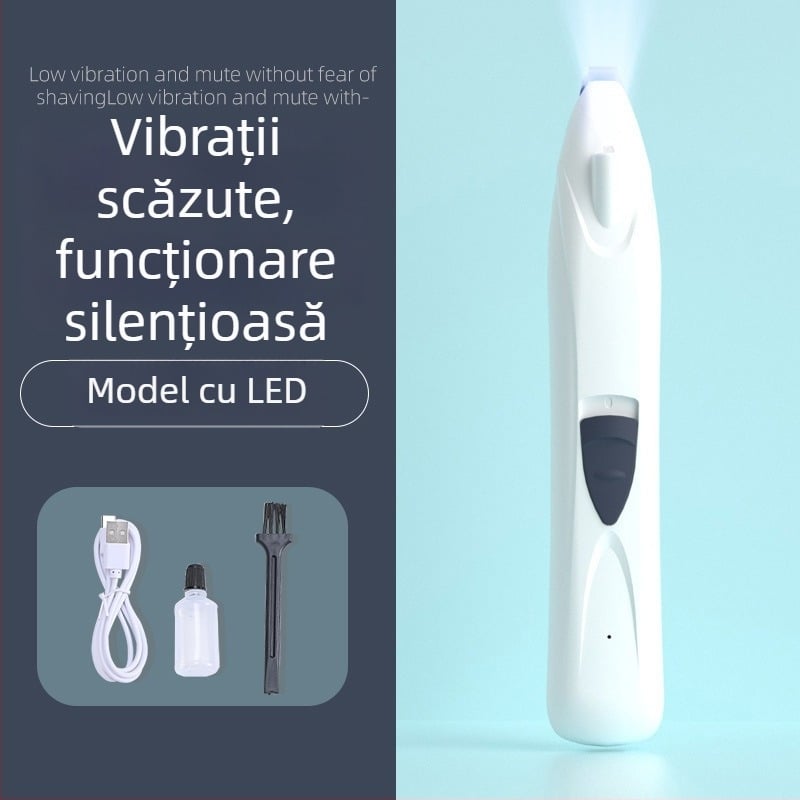 Clipper electric pentru pisici, produs casnic, ambalaj cu cantitate aleatoare