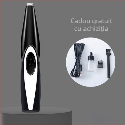 Clipper electric pentru câine – cap de tăiere din oțel inoxidabil, set de 60 bucăți