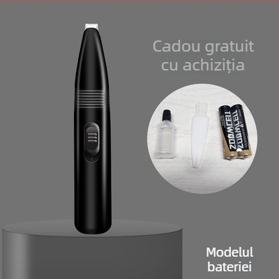 Clipper electric pentru câine – cap de tăiere din oțel inoxidabil, set de 60 bucăți