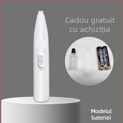 Clipper electric pentru câine – cap de tăiere din oțel inoxidabil, set de 60 bucăți