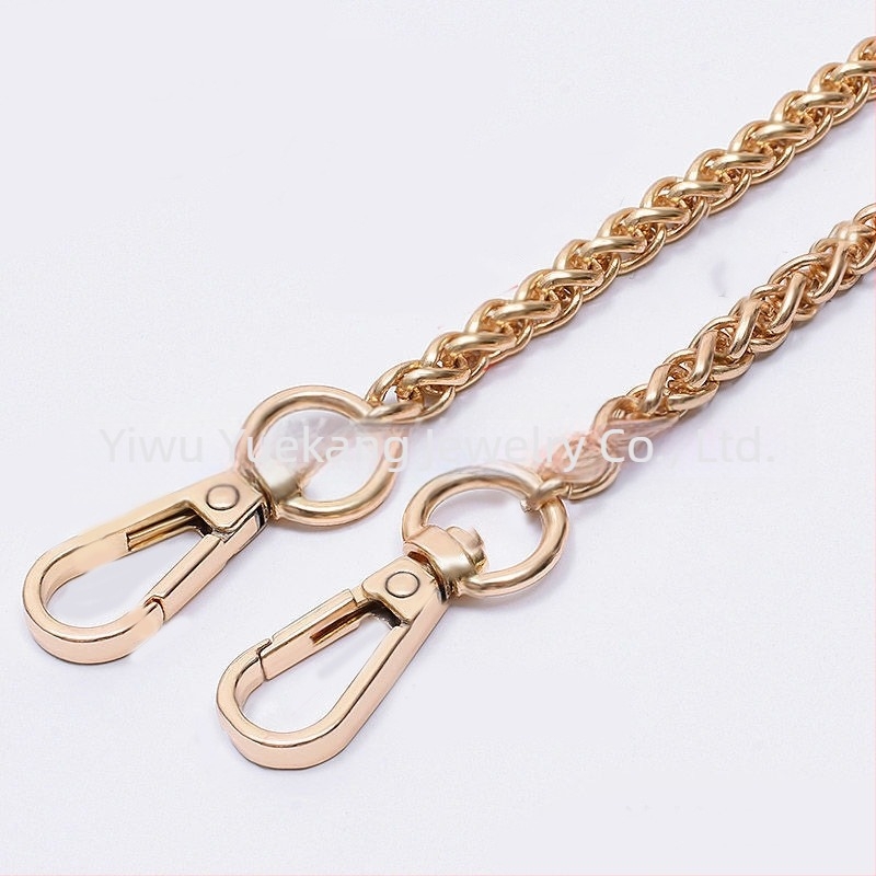 Lanț de umăr pentru genți – detașabil, extensibil, din aluminiu, electroplacat